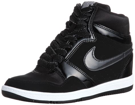 black nike wedge sneakers|nike hidden wedge sneakers.